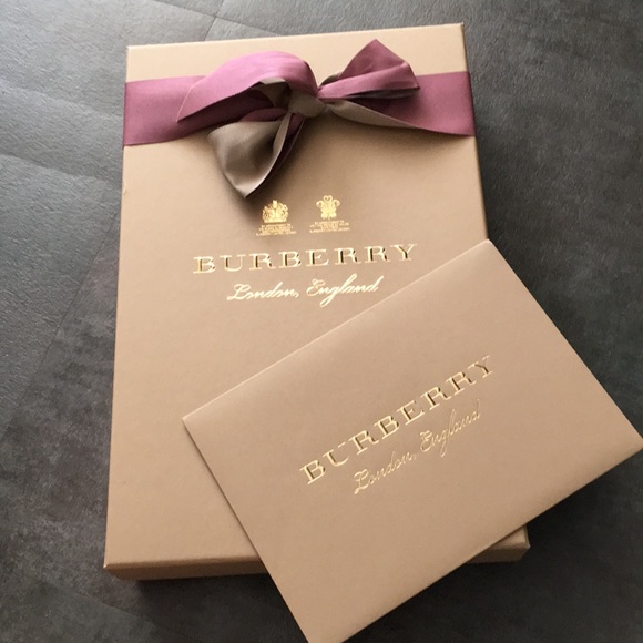 burberry tie gift box